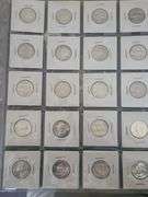 20 silver coin quarters various date
