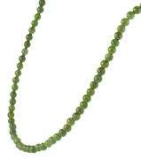 David Yurman Spiritual Beads Nephrite Jade Stranded Necklace in 18K