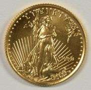 Pristine Superb Gem BU 1998 $5 American Gold Eagle