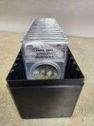 1986-2001 Set Of Silver Eagles In PCGS Slab Box, ANACS MS69 Set
