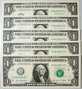 (10) Superb Crisp $1 2021 Star Replacement Notes N.Y.-Consecutive!