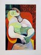 Pablo Picasso, The Dream, Hand Signed by the Estate