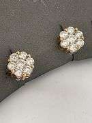 CERTIFIED 14K ROSE GOLD DIAMOND STUDS