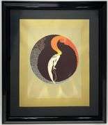 Erte  "L'amour" Signed Limited Edition Serigraph from "Four Emotions" Suite Framed