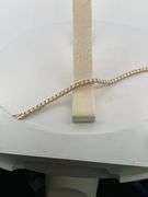 CERTIFIED BRAND NEW 14K YELLOW GOLD TENNIS BRACELET. 11.00 CARATS OF DIAMONDS.