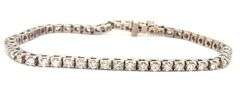 14kt White gold 2ctw diamond tennis bracelet