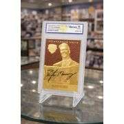 Peyton Manning 1998 Draft Pick Gold Card Gem Mint 10