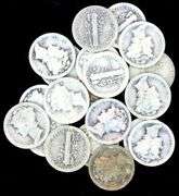 20 Assorted Mercury Silver Dimes
