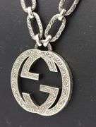 Gucci Interlocking G pendant on chain necklace