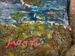 Calm And Reflective Original Mix Media 3-D By Manor Shadian