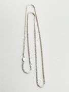 Italian 925 Sterling Silver 2mm Twist Classic Gypsophia Chain Necklace