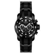 Invicta Pro Diver Ocean Master Chronograph Men's Watch – Black Ion-Plated Sport Design with Original