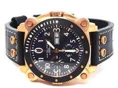 Hamilton Below zero black dial chronograph automatic watch