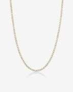 5.67 CTTW Lab Diamond Tennis Necklace in 14KT Gold