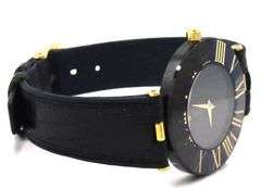 H-Stern sapphire diamond gold Numeral quartz watch