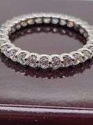 Timeless Design! 1.60 CTTW Lab Diamond Eternity Band