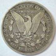 Sharp handsome 1890-CC Morgan Silver Dollar. Key date