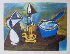 Highly Collectible Limited Edition Pablo Picasso, Still Life with Candle