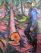 Edvard Munch, Tree Feller