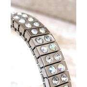 Silver 96 Austrian Crystal Bracelet