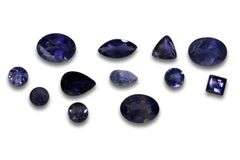 Bright Natural Iolite - Lot of 12