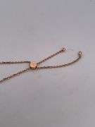 CERTIFIED BRAND NEW 18K ROSE GOLD DIAMOND BRACELET.