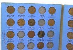 Nice Partial Lincoln Set 1900-1940.
