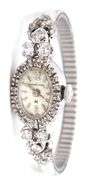 Estate Hamilton 14K WG & Diamond Ladies Watch