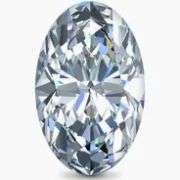 Very Fine Certified Oval Cut Lab Diamond - 4.03 Carats