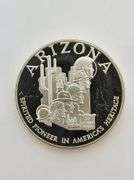 Arizona State Sterling Silver Medal