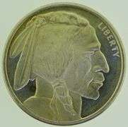 Indian Buffalo Nickel Design 1 oz .999 Fine Silver Round Bar – Collectible Silver Bullion