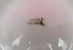 Antique French Limoges Oyster Plate