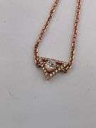 CERTIFIED BRAND NEW 18K ROSE GOLD DIAMOND BRACELET.