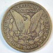 Key date 1883-CC Morgan Silver Dollar. Scarce