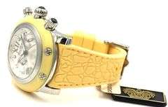 Glam Rock white dial stainless steel ladies watch