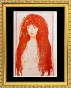 Edvard Munch, Sin (Nude with Red Hair)