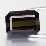 Tremendous 9.54ct deep olive green Tourmaline
