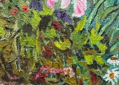 Dramatic And Atmospheric Original By Manor Shadian Manor Shadian Park with Bright Flower Bed