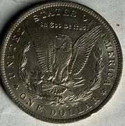 1885 0 Frosty White BU Morgan Dollar