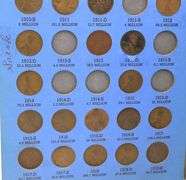 Nice Partial Lincoln Set 1900-1940.