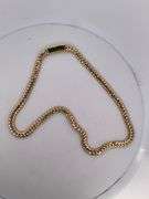 CERTIFIED 14K YELLOW GOLD CUBAN LINK CHAIN  WITH DIAMONDS