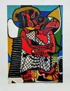 Pablo Picasso, The Embrace, Hand Signed by the Estate
