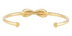 Tiffany & Co. Polished Infinity Cuff Bracelet in 18K