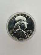 1963 Proof Roll Of Franklin Half Dollars