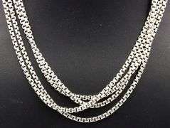 David Yurman box chain necklace 3.6mm