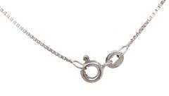 14kt White gold and platinum Jade pendant on chain