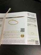 CERTIFIED BRAND NEW 14K YELLOW GOLD TENNIS BRACELET. 11.00 CARATS OF DIAMONDS.