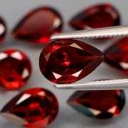 Huge! 15.23ct well matched untreated Garnet set!