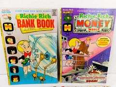 4 Vintage Richie Rich Comic Books