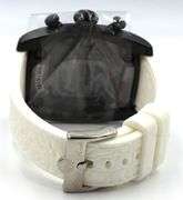 Brand new Glam Rock rectangle chronograph black quartz watch